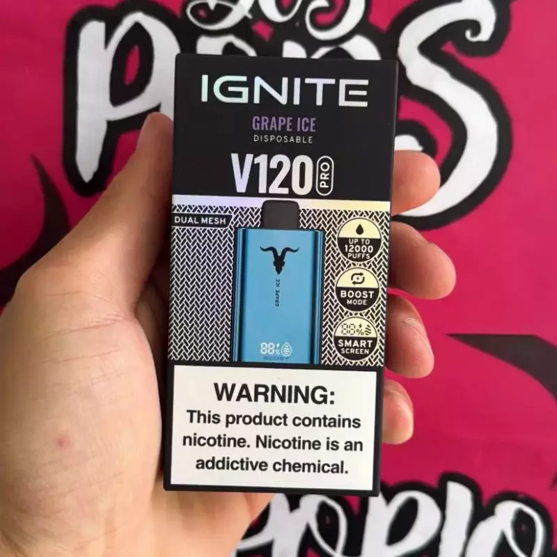 IGNITE V120 AZUL SAFIRA 12.000 PUFFS