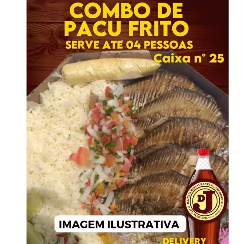 COMBO PACU FRITO CX 25+PET 1l