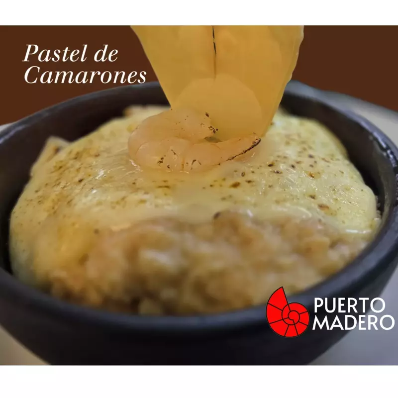 PASTEL DE CAMARONES