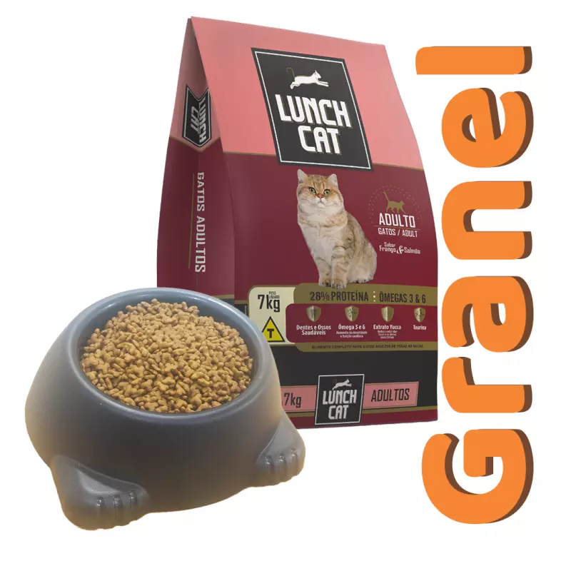 Lunch Cat Premium Frango e Salmão