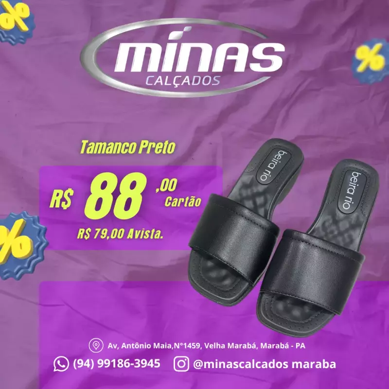Tamanco Preto RF:8527100