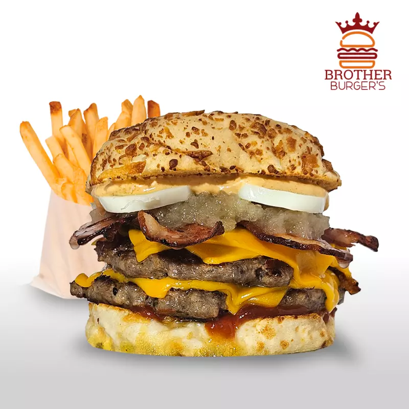 Vincent doble con papas