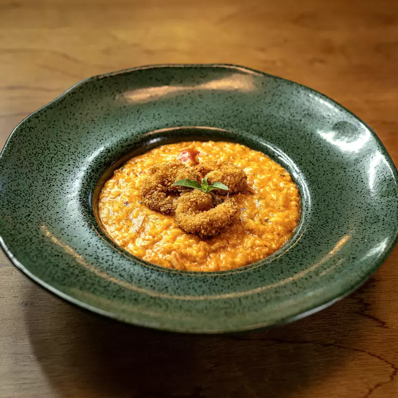 Risoto de Camarão