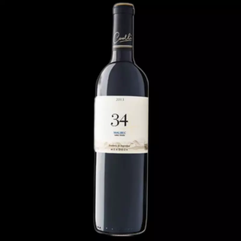 VINO 34 MALBEC 750ML