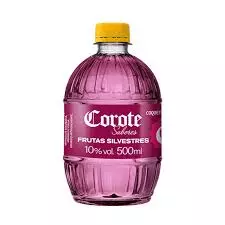 Cachaça corote frutas silvestres