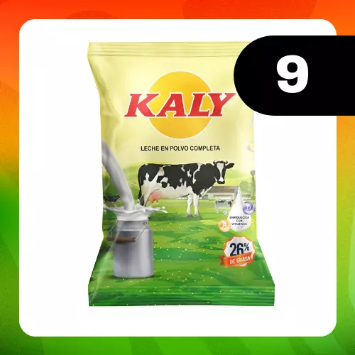 Medio Bulto Kaly Leche Completa 400g