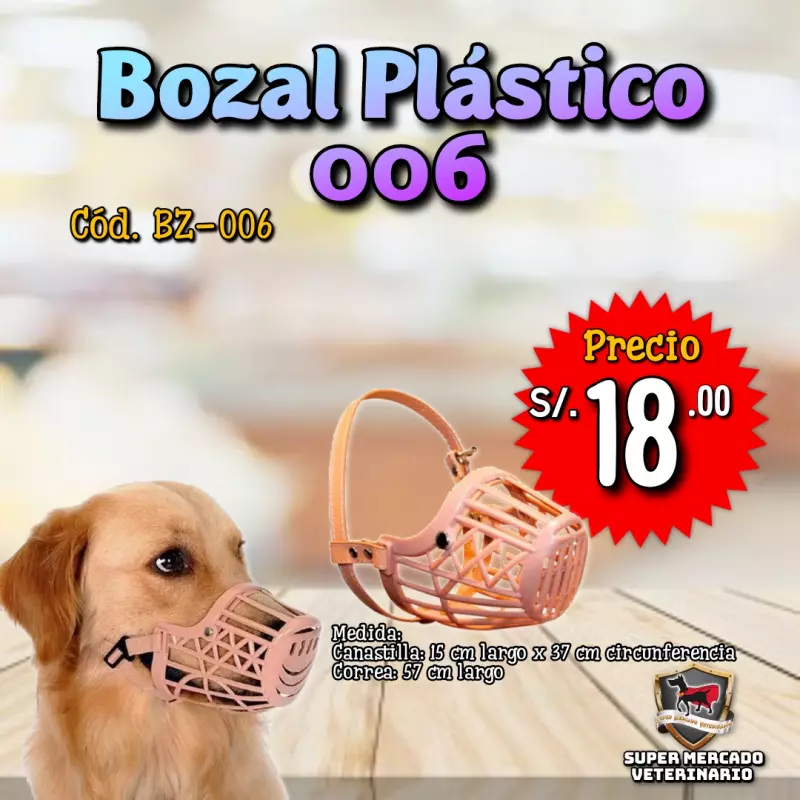 Bozal Plástico 006