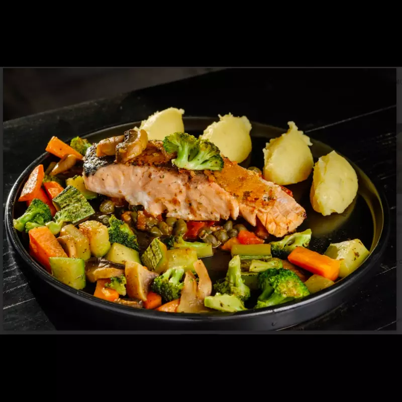 Salmón & Veggie