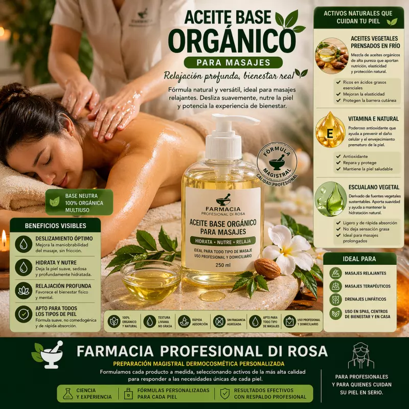 Aceite base orgánico