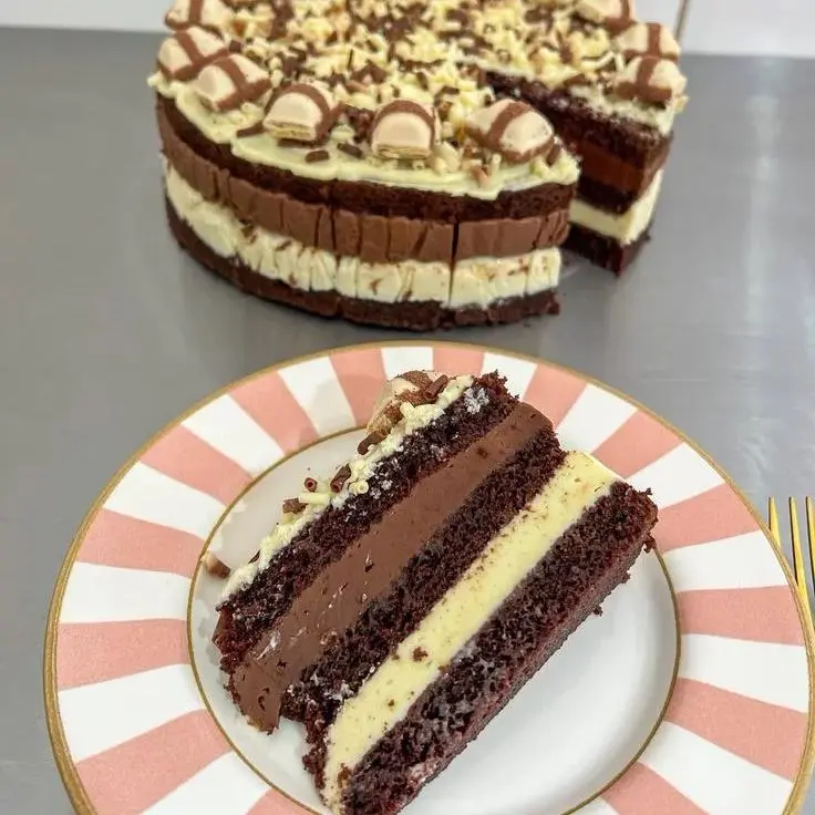 Fatia Bolo Kinder Bueno