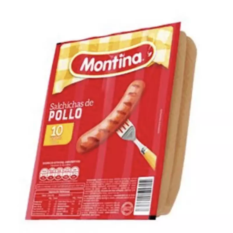 Salchicha montina 10unidades