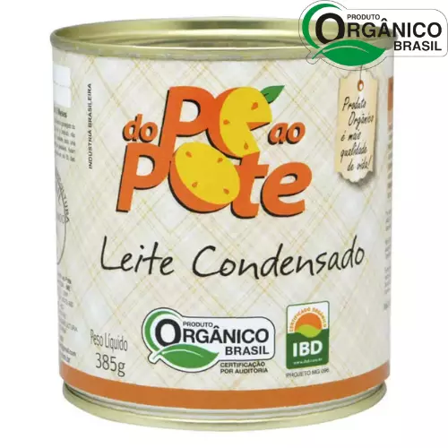 Leite Condensado Orgânico 380g