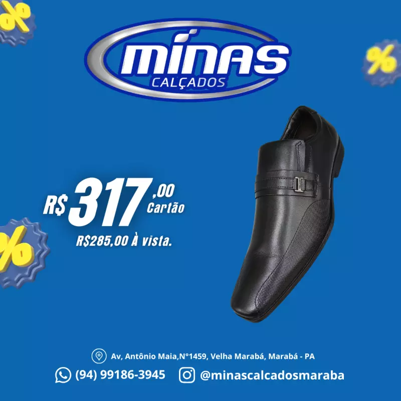 Sapato Preto RF:40822