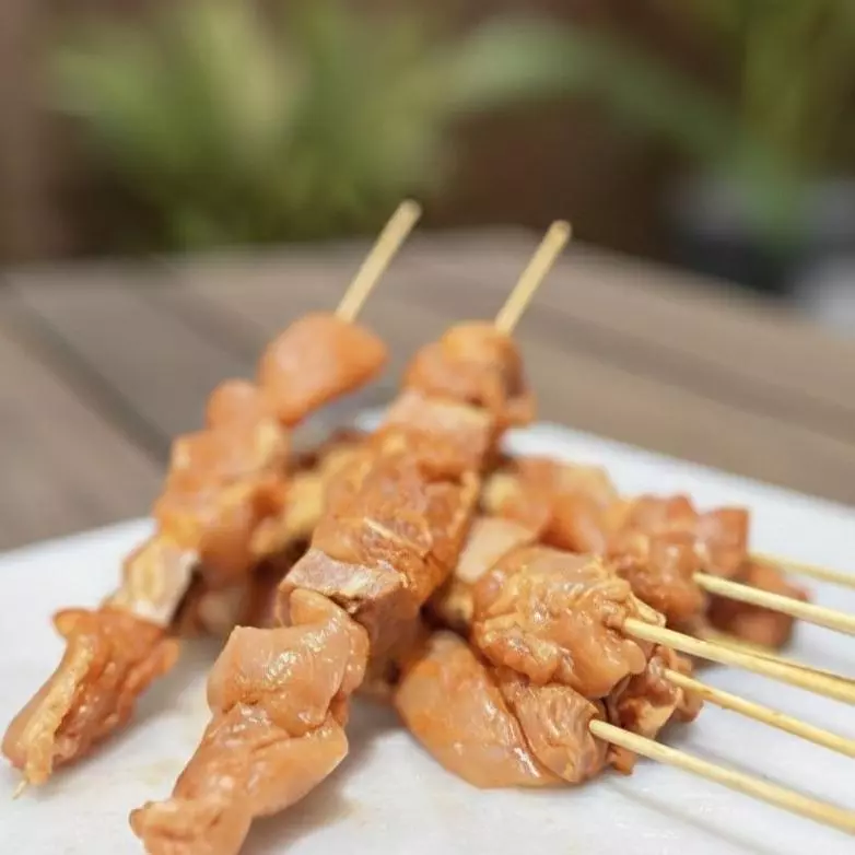 Espeto de Frango e Bacon