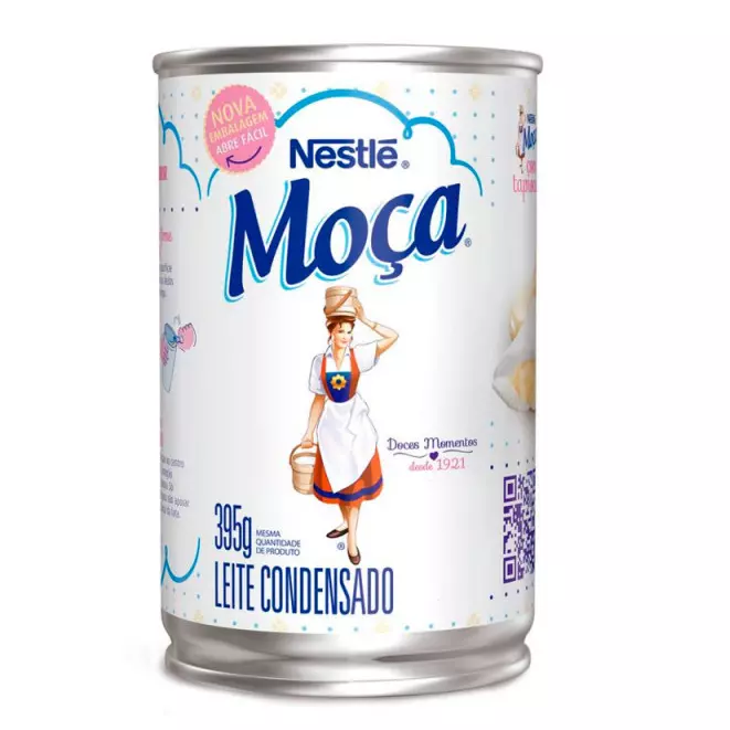 Leite condensado Moça 395g integral