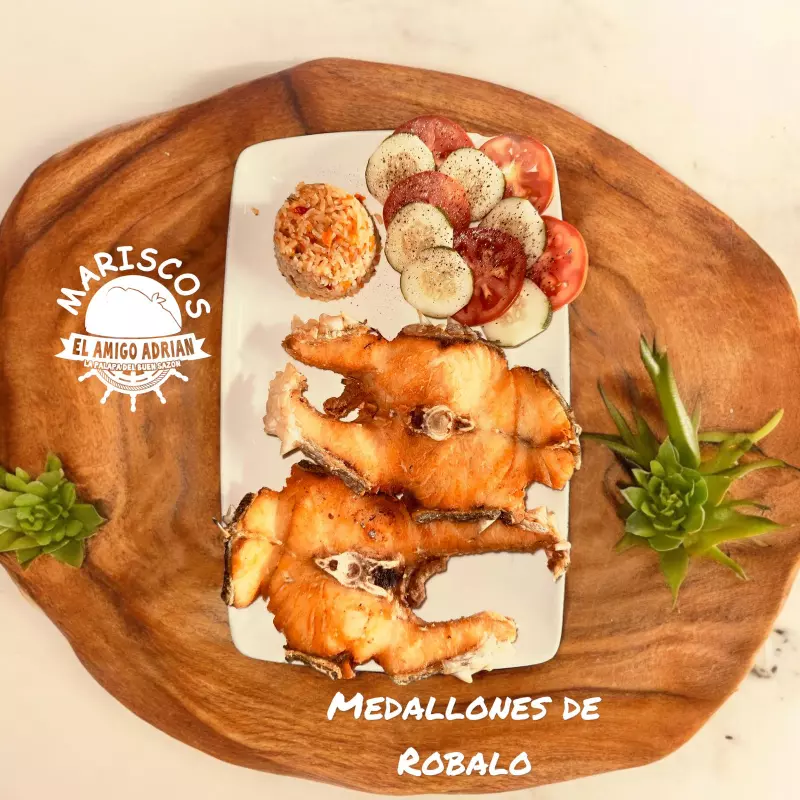 MEDALLONES DE ROBALO AL GUSTO