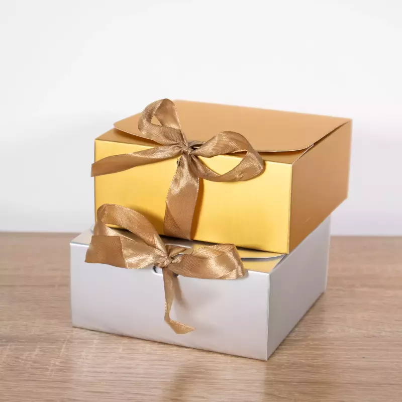 Caja de Lazo Metalizada #1