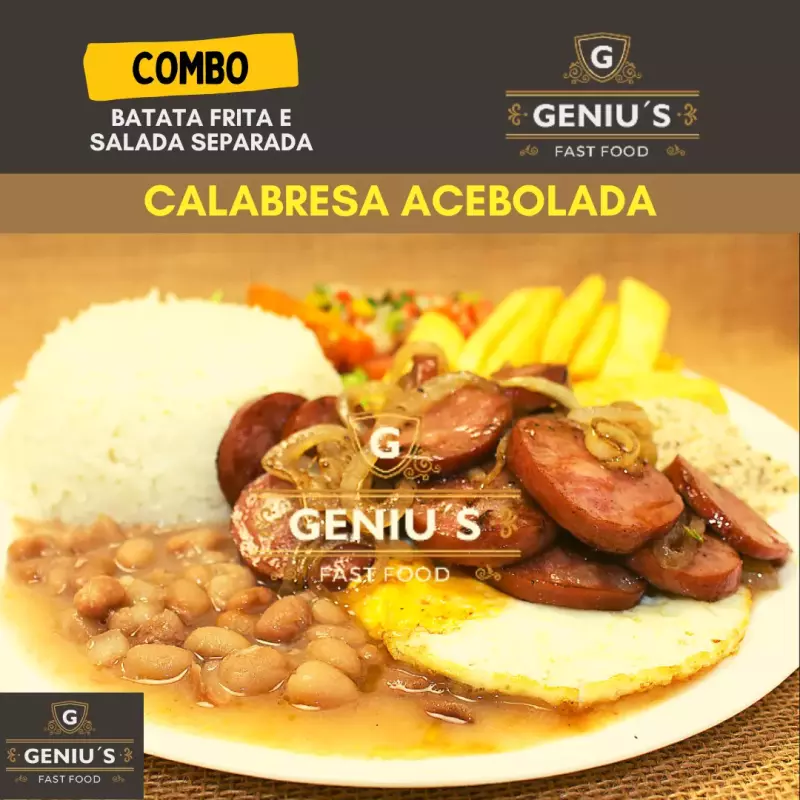 Marmita Calabresa Acebolada
