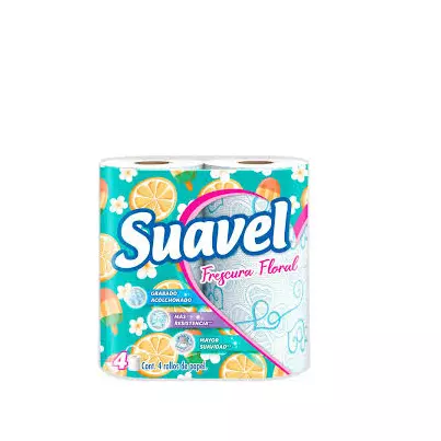 suavel frescura floral4 piezas