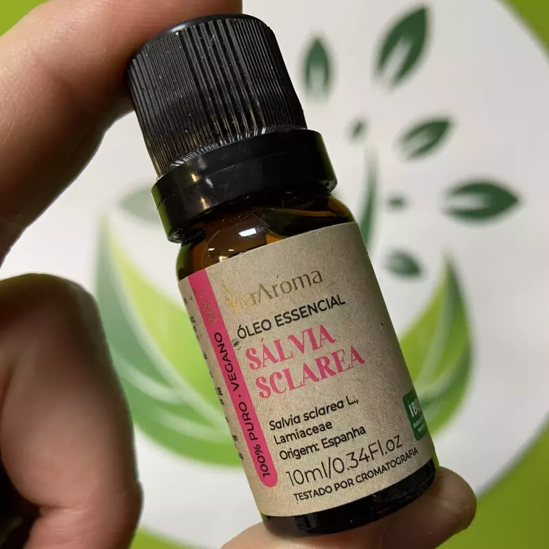Óleo essencial sálvia sclarea