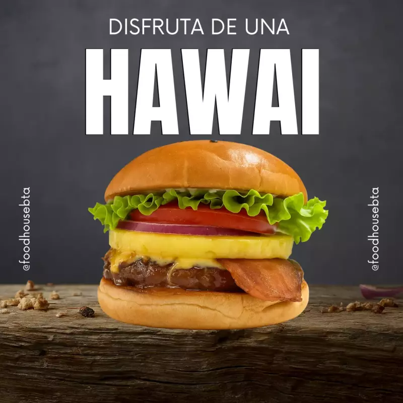 Hamburguesa Hawai