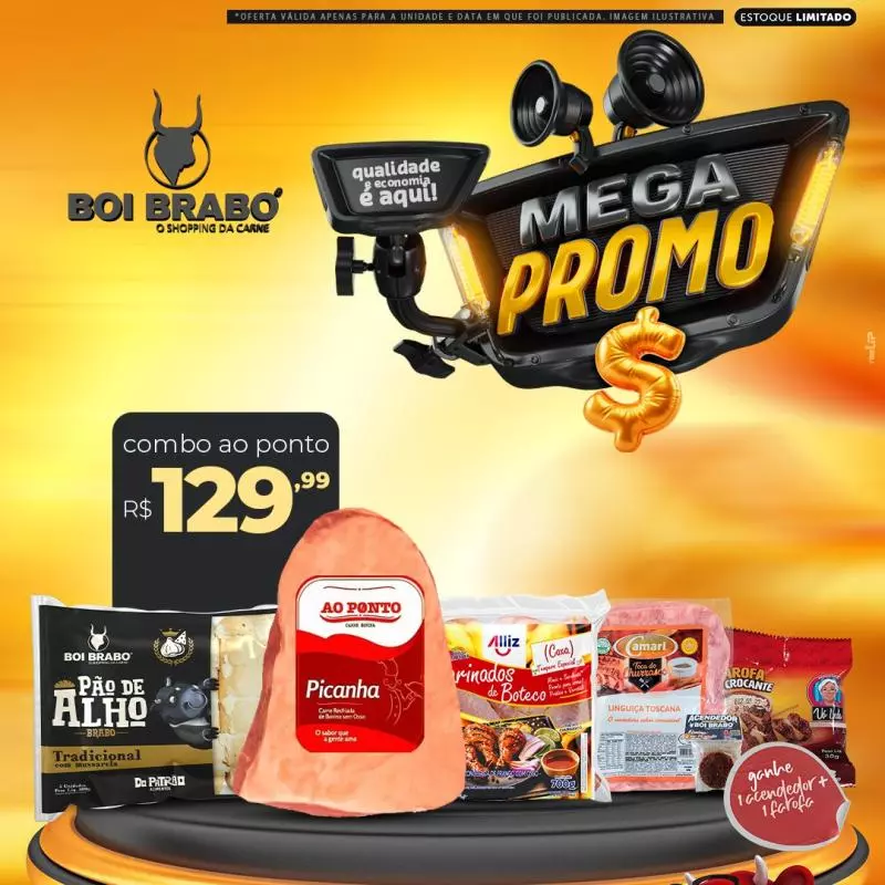 COMBO PICANHA AO PONTO