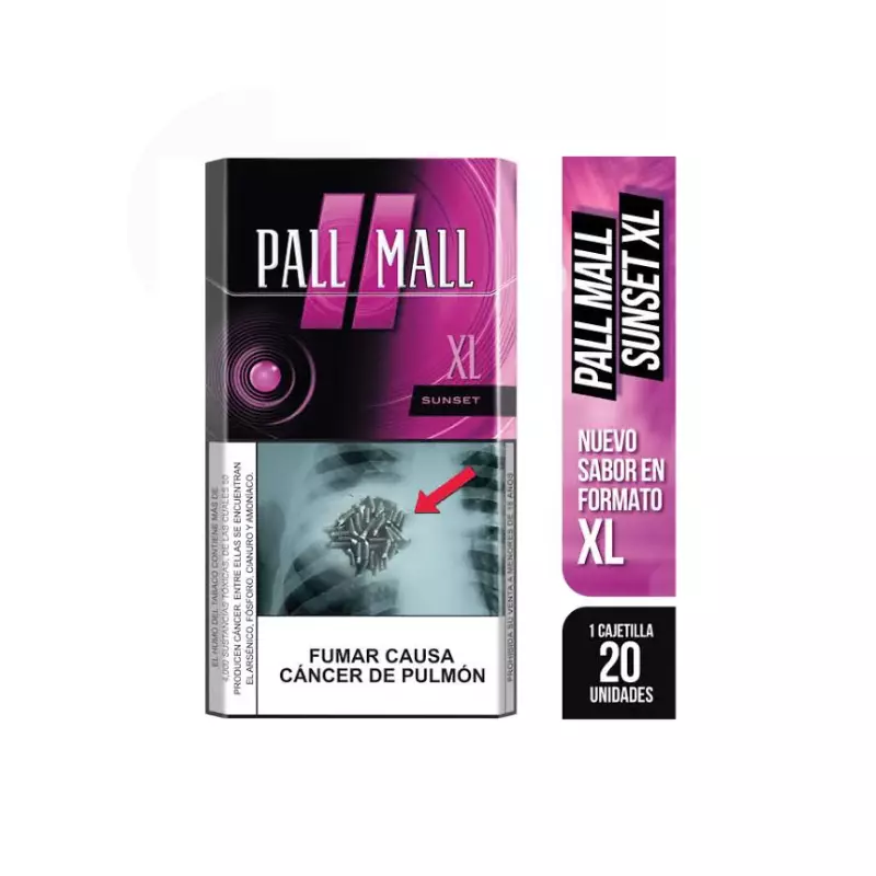 Pall Mall Sunset XL 20 Unid