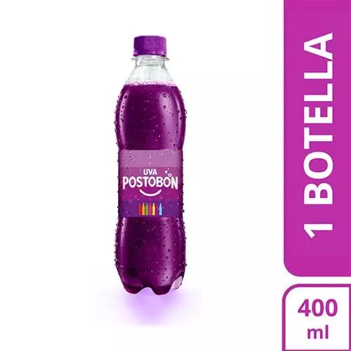 Gaseosa Uva Postobon 400mL