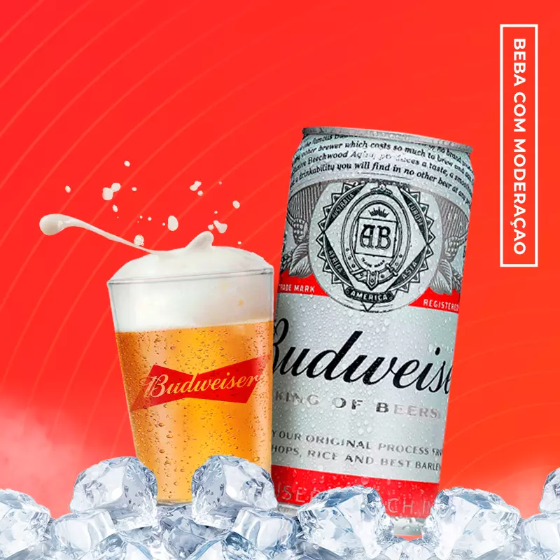 Budweiser lata