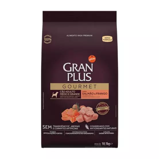 GRAN PLUS Ad. Rz. MyG Salmón 10 KG