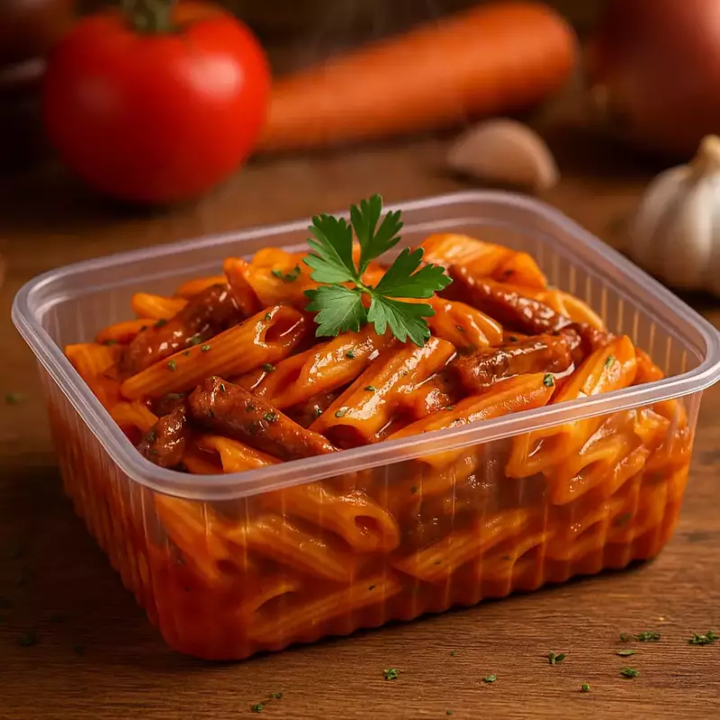 Penne c/ Patinho em Tiras - 400g