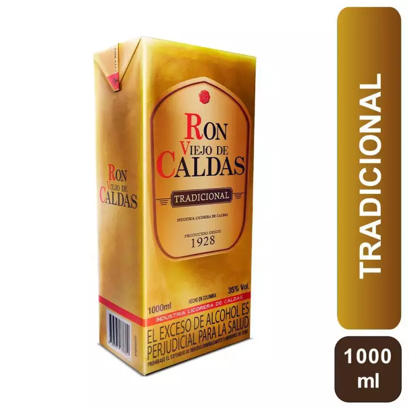 RON CALDAS LITRO 1000 ML