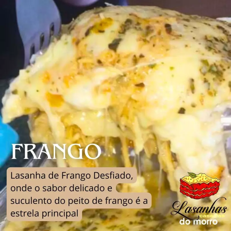 Frango ao molho branco - 600gr