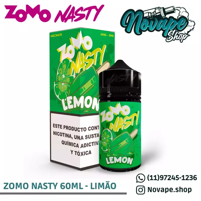 ZOMO NASTY 60ML/3mg