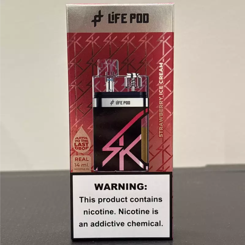LIFE POD SK MORANGO GELADO