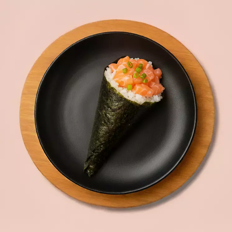 Temaki Salmão simples