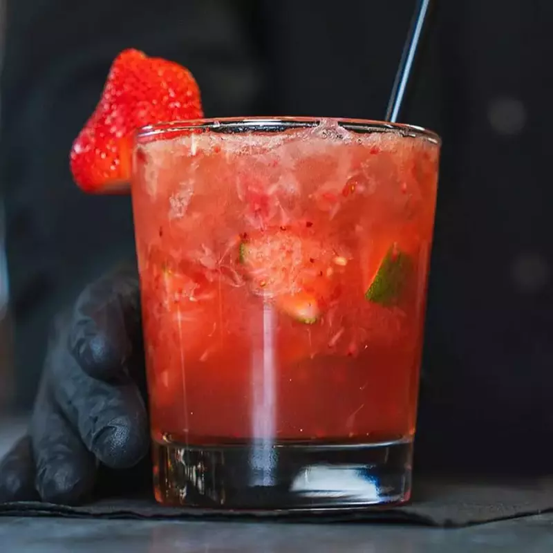Caipirinha de Morango