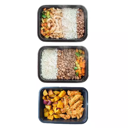 KIT FIT - FRANGO - CARNE - BATATA