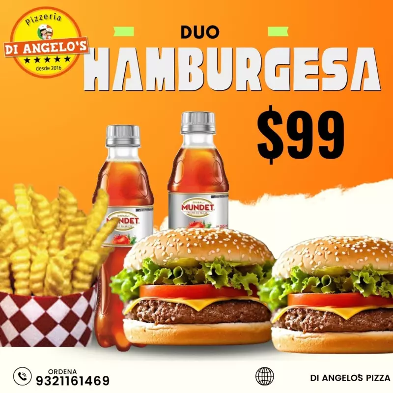 duo hamburgesa