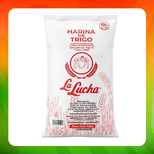 Saco La Lucha Harina Panadera 45kg