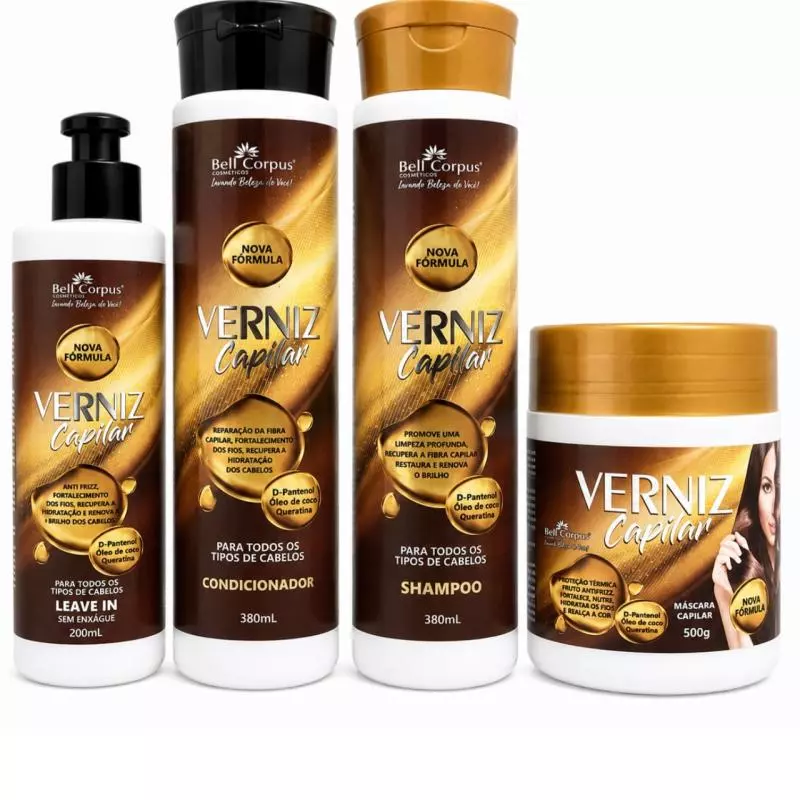 Kit Verniz 4 Itens/BELL CORPUS