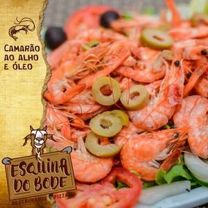 Camarão médio ao alho e óleo 500g