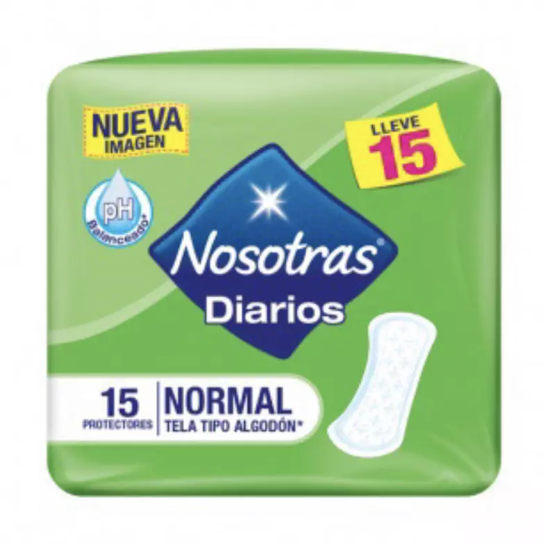 Protector diario 15 unidades