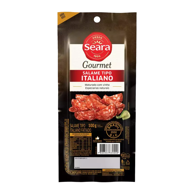 Salaminho italiano Goumet Seara 100g