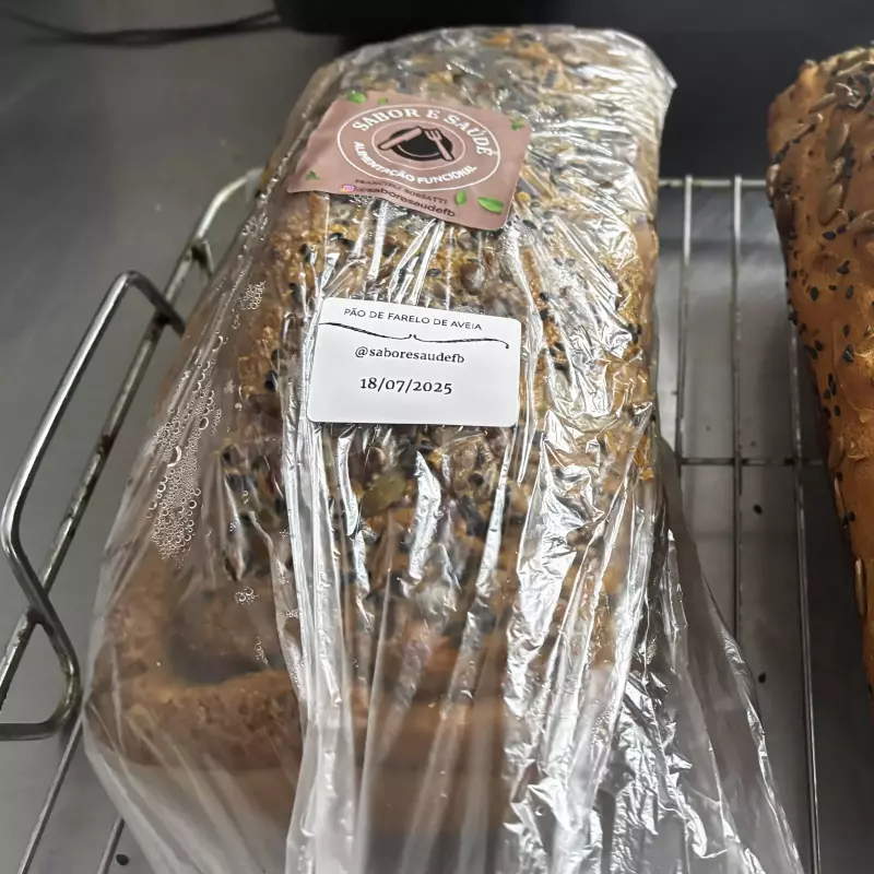 PÃO DE FARELO DE AVEIA