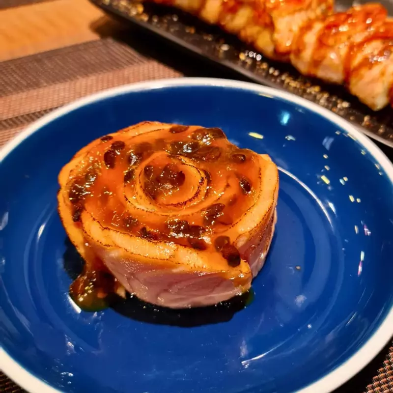 Sashimi Selado com Maracujá