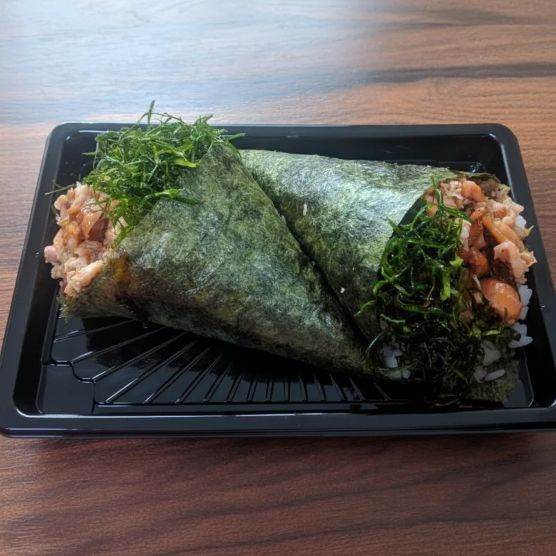 Temaki patê grill e crispy