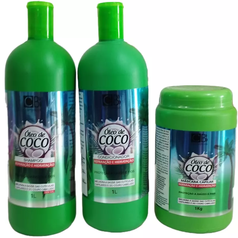 Kit óleo de coco 1L