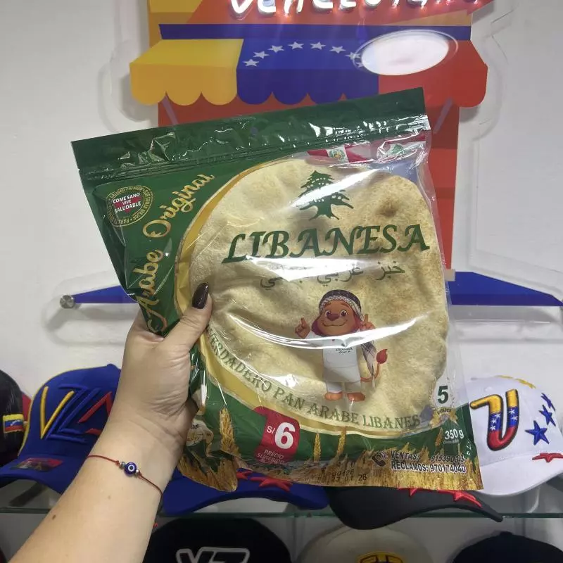 Pan árabe GRANDE sabor original