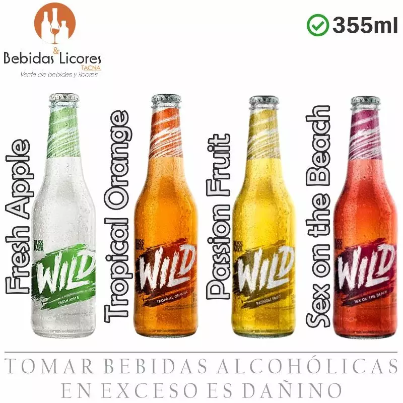 WILD RUSS KAYA 355 ML botellita